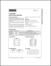 74VHCT08AMTC Datasheet