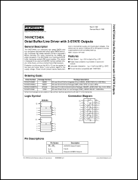 74VHCT240ACW Datasheet