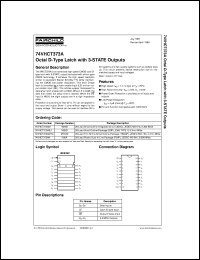 74VHCT374AM Datasheet