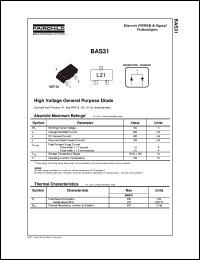 BAS31 Datasheet