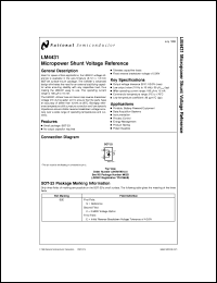 LM4431M3-2.5 Datasheet