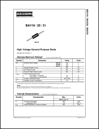 BAV20 Datasheet