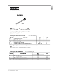 BC368 Datasheet