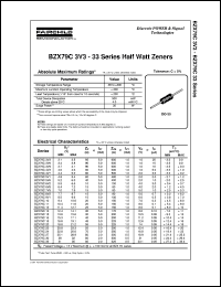 BZX79C2V7RL Datasheet
