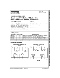 CD4001BPWR Datasheet