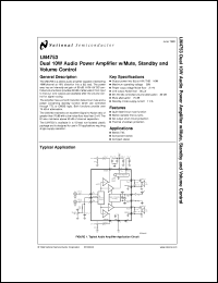 LM4766TF Datasheet