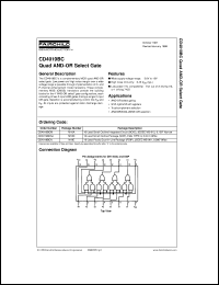 CD4019BCSJX Datasheet