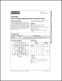 CD4027BCN<BR>MC14027BCP Datasheet