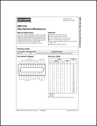 DM74121CW Datasheet