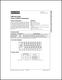 DM74ALS5245WMX Datasheet