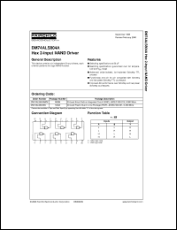 DM74ALS804AWMX Datasheet