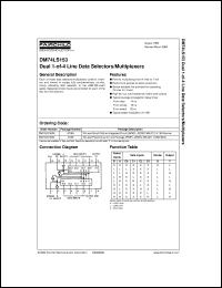 DM74LS154WMX Datasheet