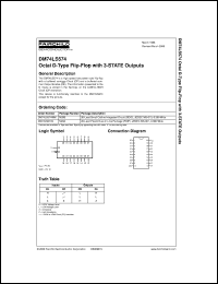 DM74LS574WMX Datasheet