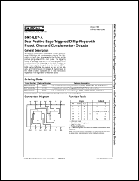 DM74LS74AMX Datasheet