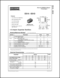 ES1A Datasheet