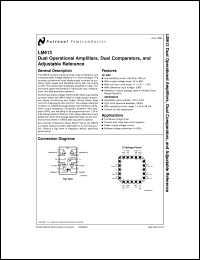 LM613AMJ/883 Datasheet