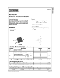 FDD5614P Datasheet