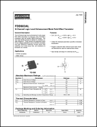 FDD6035AL Datasheet