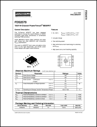 FDS6815 Datasheet