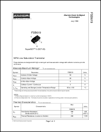 FSB619 Datasheet