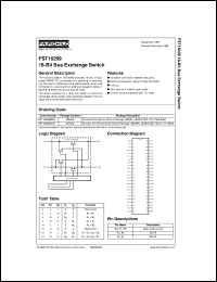 FST16209MTDX Datasheet