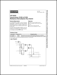 FST16232MEAX Datasheet