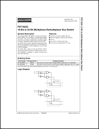 FST16233MEAX Datasheet
