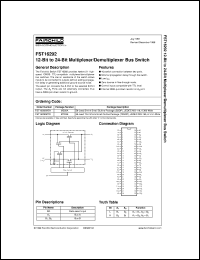 FST16292MTDX Datasheet