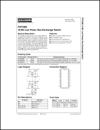 FST3383QSC Datasheet