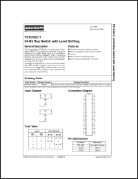 FSTD16211MTDX Datasheet