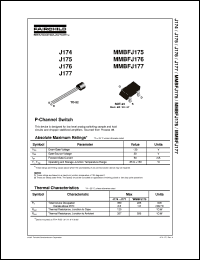 J176 Datasheet