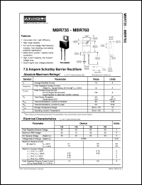 MBR745 Datasheet