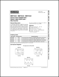 MM74C00M Datasheet