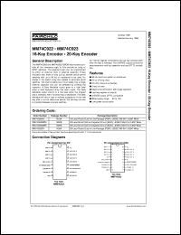 MM74C923WMX Datasheet
