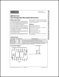 MM74HC123AMX Datasheet