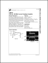 LM6182AIN Datasheet