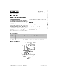 MM74HC393MTCX Datasheet