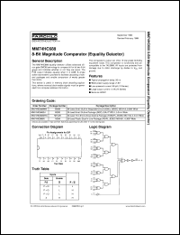 MM74HC688MTCX Datasheet