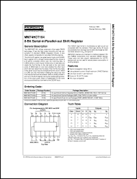 MM74HCT164SJX Datasheet