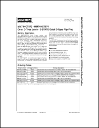 MM74HCT573WMX Datasheet