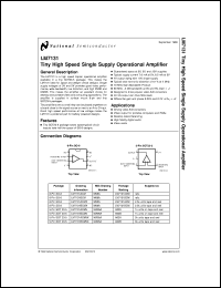 LM7131BCM5X Datasheet