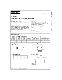 NC7SZ04P5X Datasheet
