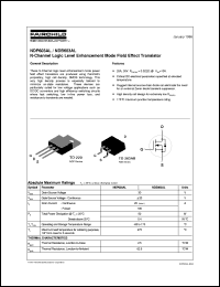 NDP6060L Datasheet