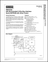 NM24C65LZM8X Datasheet