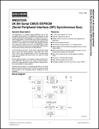 NM25C020EM8X Datasheet