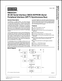 NM25C041LM8X Datasheet