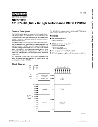 NM27C128Q150 Datasheet