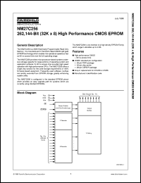NM27C256NE200 Datasheet