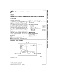 LM84CIMQA Datasheet