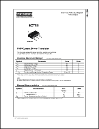 NZT751 Datasheet